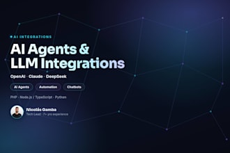 integrate ai agents and llm apis into your app