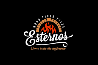 design restaurant, pizza, bbq, food logo, and food truck design