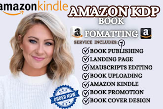 design a professional book cover, ebook cover, and KDP paperback cover