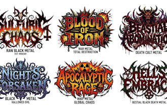 do folk metal viking metal pagan metal medieval band logo