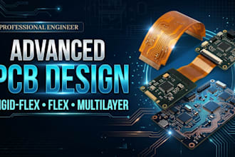 design rigid flex, flex pcb and multilayer pcb layouts
