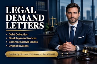 draft a final legal demand letter for overdue payments