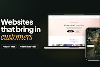 build a modern small business website