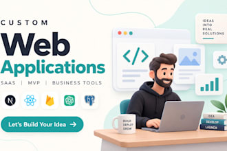build custom software, and saas products