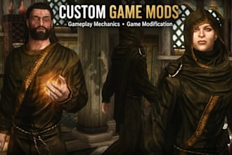 create custom game mods, gameplay mechanics and game modifications