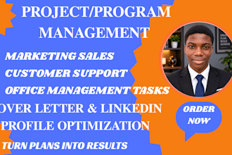 write and edit your project management resume and cover letter