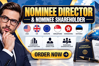 provide usa nominee director nominee shareholder uk nominee director shareholder