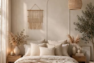 create 5 pinterest pins for your furniture blog or shop