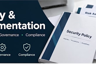 create ai security policies, risk assessments and governance documents