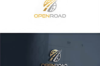 design a modern minimalist typography and business logo