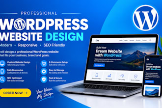 design a professional wordpress website for your business
