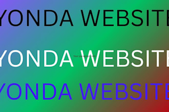 design and redesign yonda website