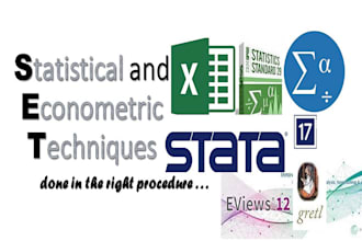 run your analysis using stata, spss, r, eviews, smartpls, gretl, jamovi, amos