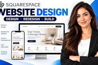 build squarespace website, design web development, design, redesign squarespace