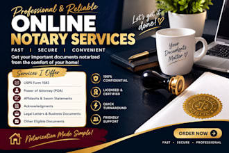 notarize documents, travel forms, remote USA and international florida notary