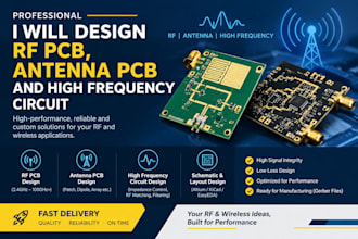 design rf pcb, antenna pcb and high frequency circuit