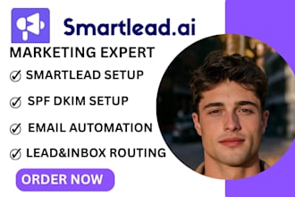 setup smartlead spf dkim smartlead master inbox routing smartlead unibox setup