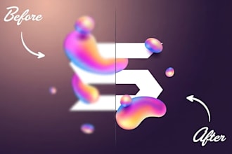 vectorize, redraw or edit your logo
