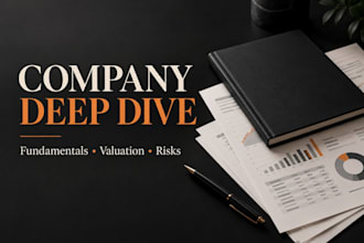 research a public company in a 20 page fundamental deep dive