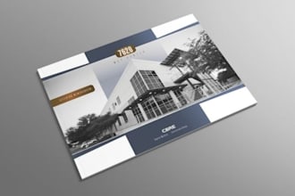 design commercial real estate offering memorandum and development booklet