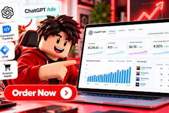 set up chatgpt ads campaigns, product feeds and openai pixel tracking
