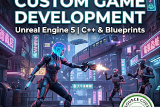 create a custom video game for PC or web