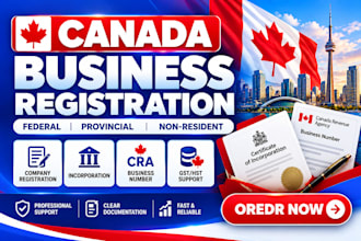 register your business in canada registration canada company registration