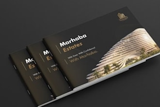 design commercial real estate property booklet and investment memorandum