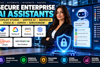 build secure enterprise ai agents with copilot studio vertex ai bedrock