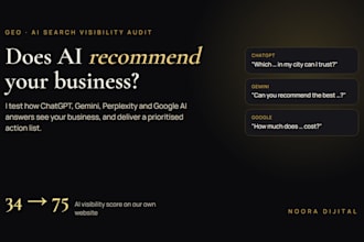 audit your visibility in chatgpt and ai search
