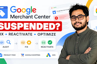 fix and reactivate your google merchant center