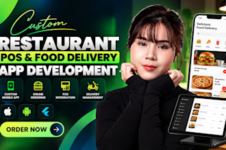 develop a custom restaurant pos and food delivery app