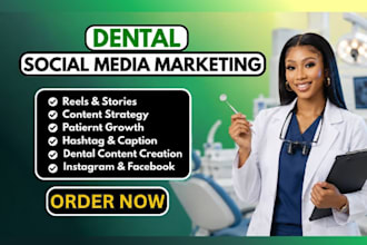 do dental social media marketing manager for dentists and healthcare clinics