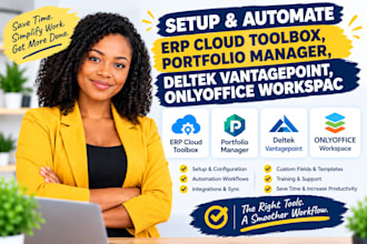 erp cloud toolbox, portfolio manager, deltek vantagepoint, onlyoffice workspac