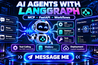build langgraph ai agents with langchain