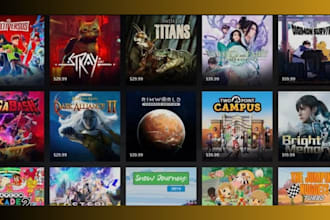 design steam capsule art, steam game capsule, game artwork, key art