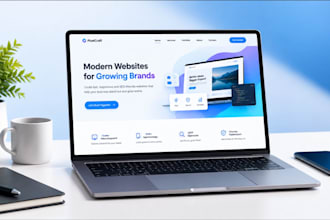 build a 3d animated website with smooth scroll effects and video hero