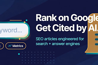 write SEO articles that rank on google and get cited by chatgpt