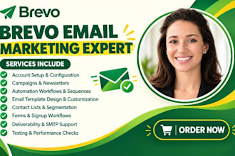 setup brevo email marketing automation bravo campaigns newsletters templates