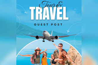 do pure travel guest posts on real travel blogs with dofollow backlinks