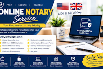 provide online notary usps form 1583 legal documents USA UK notary and poa