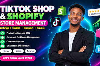 manage your tiktok shop and shopify stores using yotpo klaviyo and zendrop tools