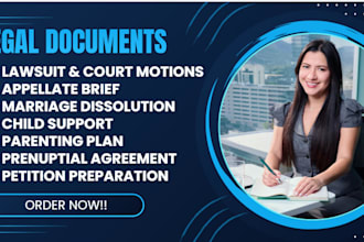 professionally format your legal documents for court presentation