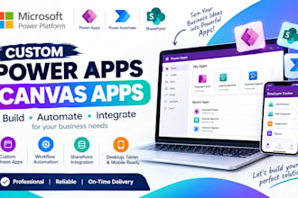 develop custom power apps canvas apps for your business