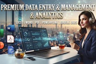 be your professional expert data entry assistant