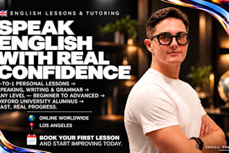 teach you english with results today