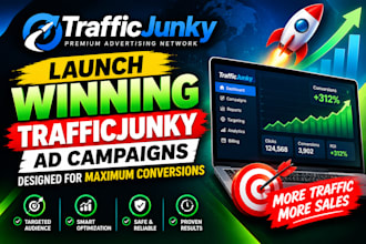 launch winning traffic junky ad campaigns designed for maximum conversions