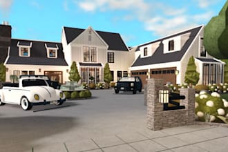 build a classy cosy bloxburg home for you