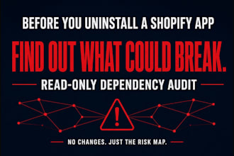 audit your shopify store before you uninstall an app