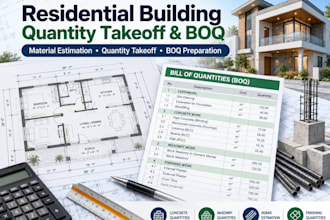 do construction quantity takeoff and cost estimation